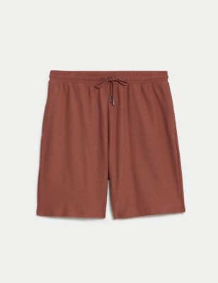 Supima® Cotton Blend Loungewear Shorts Image 2 of 5
