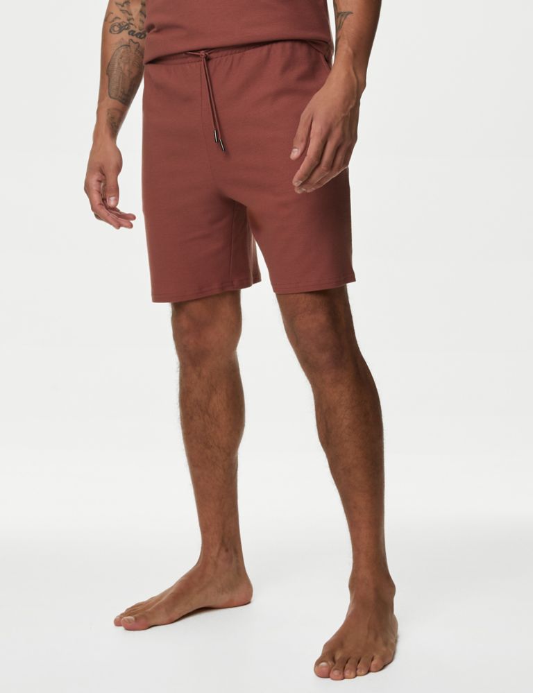 Supima® Cotton Blend Loungewear Shorts 1 of 5
