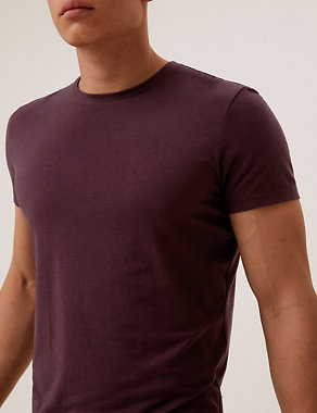 Supima® Cotton Blend T-Shirt Vest Image 2 of 3