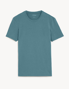 Supima® Cotton Blend T-Shirt Vest Image 2 of 5