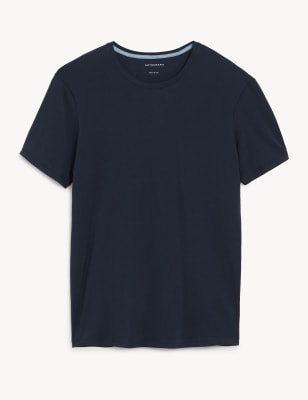 Supima® Cotton Blend T-Shirt Vest Image 2 of 4