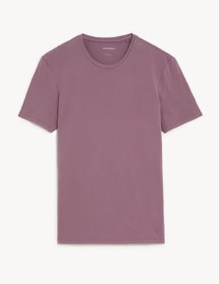 Supima® Cotton Blend T-Shirt Vest Image 2 of 5