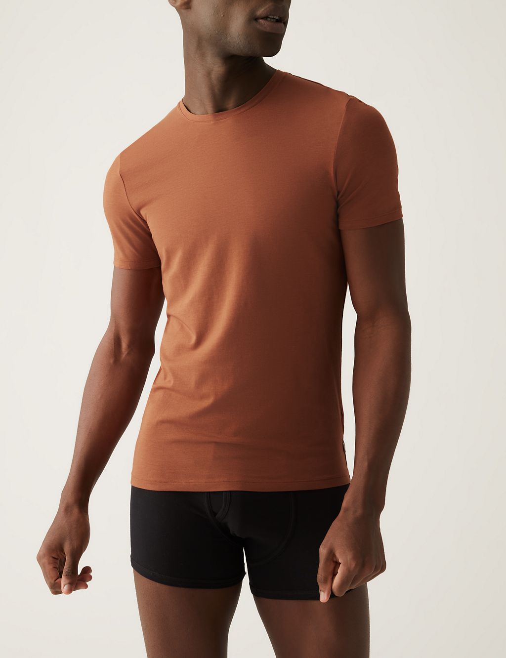 Supima® Cotton Blend T-Shirt Vest 2 of 5