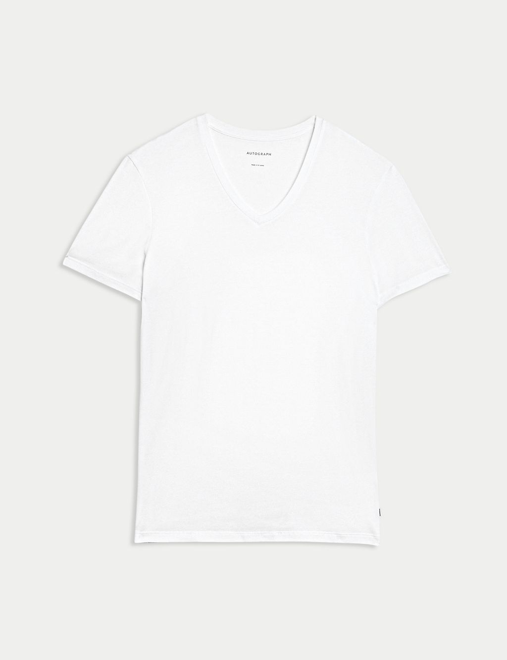 Supima® Cotton Blend V-Neck T-Shirt Vest 1 of 4