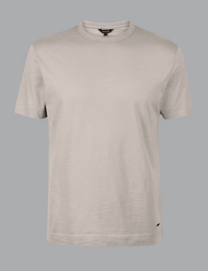 Supima® Cotton Crew Neck T-Shirt Image 2 of 4