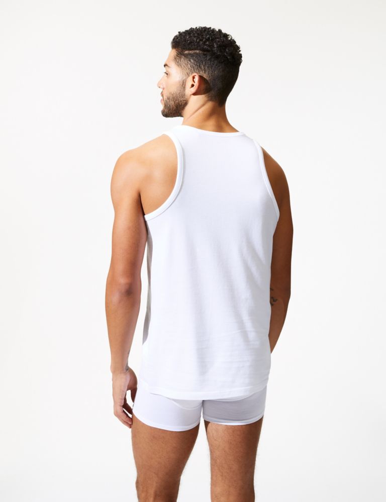 Supima® Cotton Modal Sleeveless Vest 4 of 4