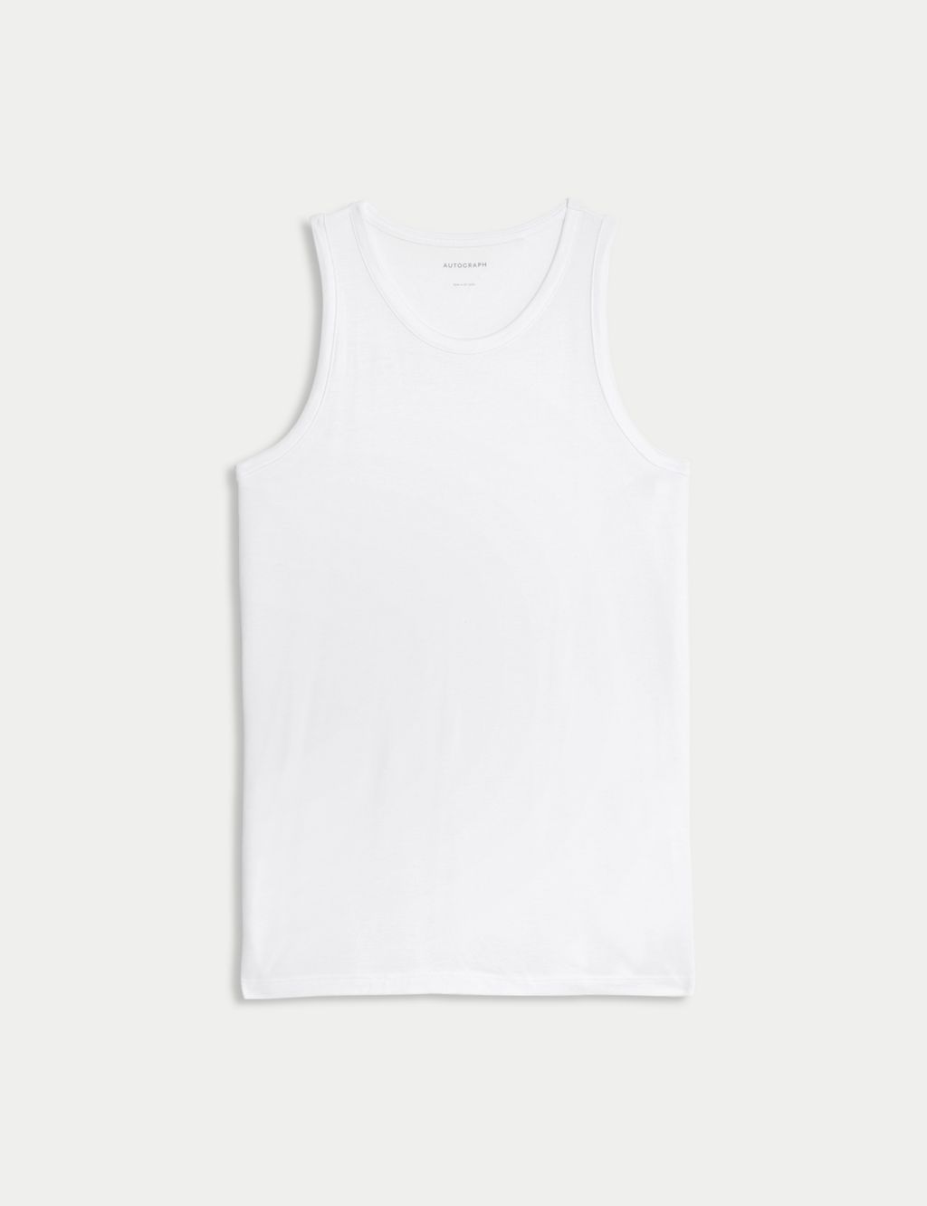 Supima® Cotton Modal Sleeveless Vest 1 of 4