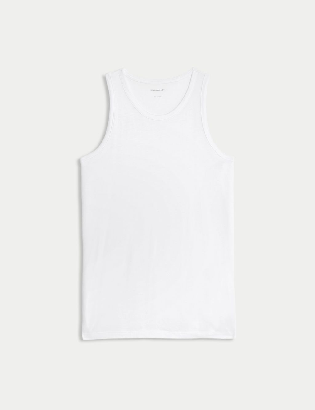 Supima® Cotton Modal Sleeveless Vest 1 of 4