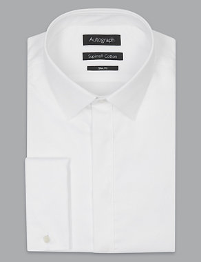 Supima® Cotton Slim Fit Shirt Image 2 of 5