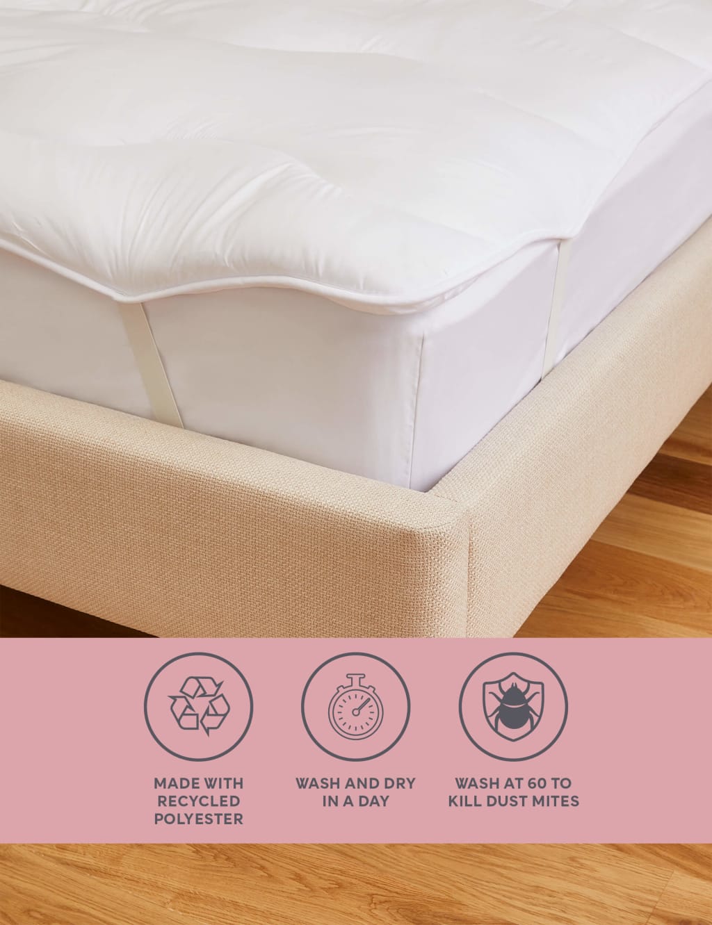 Supremely Washable Mattress Enhancer 3 of 5