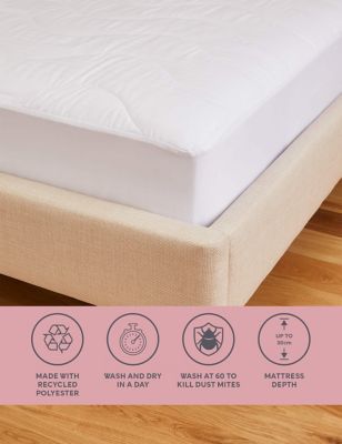 Supremely Washable Mattress Protector Image 1 of 2
