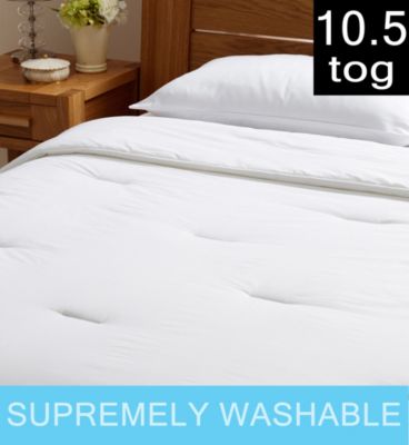 Supremely Washable Soft Touch 10.5 Tog Duvet Image 1 of 2