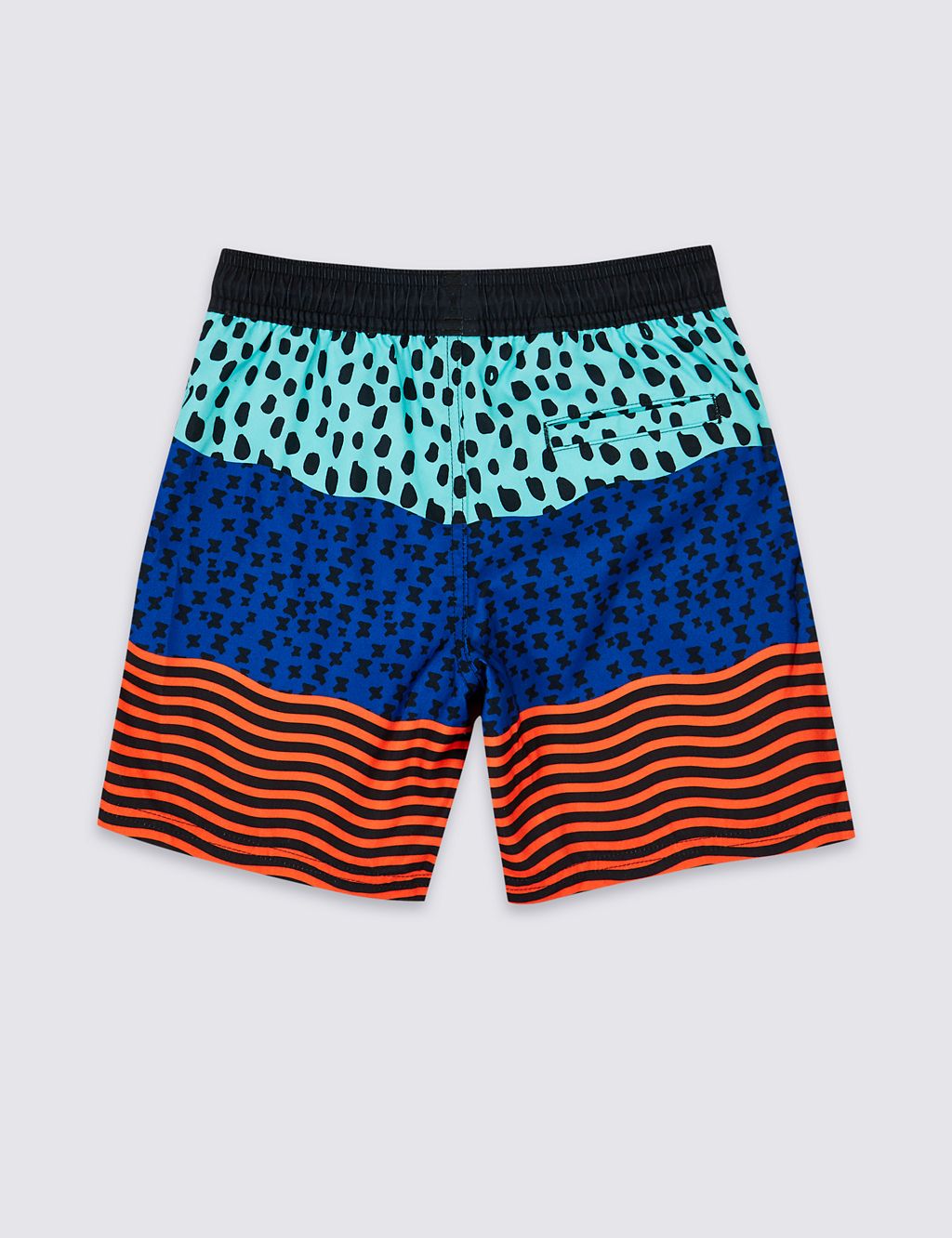 Sustainable Spot Stripe Swim Shorts (3-16 Years) 2 of 4