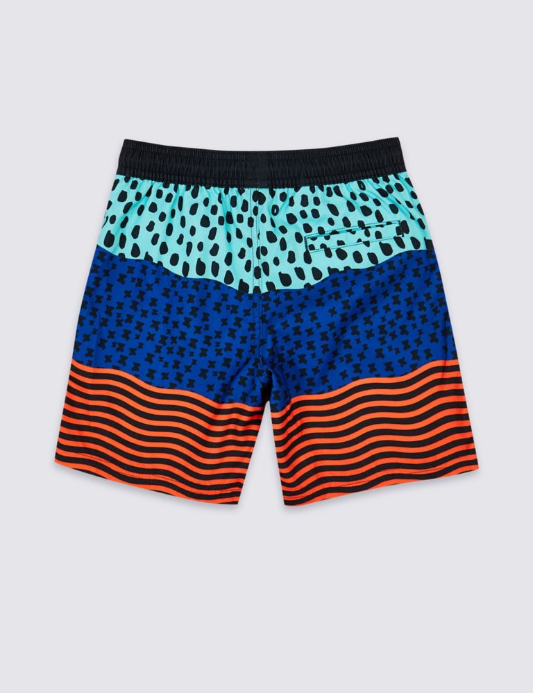 Sustainable Spot Stripe Swim Shorts (3-16 Years) 3 of 4