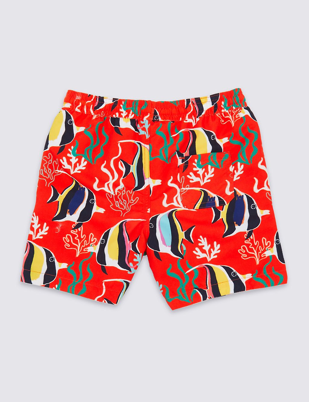 Sustainable Tropical Print Shorts (3 Months - 7 Years) 1 of 3