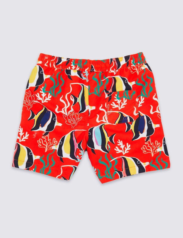 Sustainable Tropical Print Shorts (3 Months - 7 Years) 2 of 3