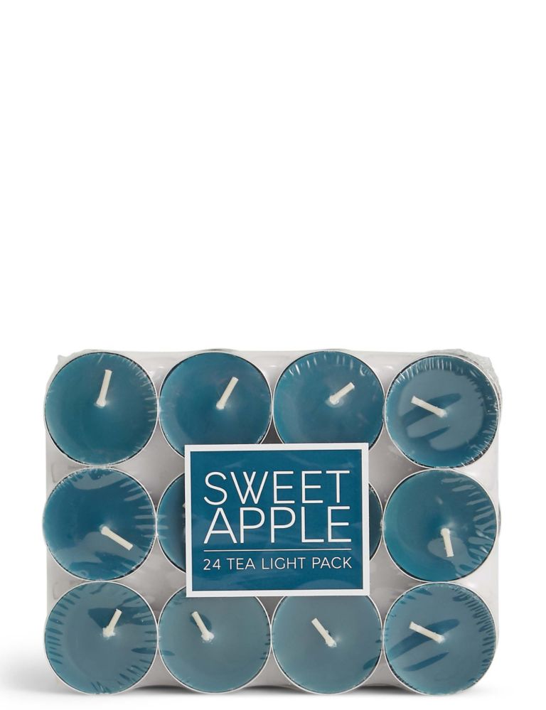 Sweet Apple 24 Scented Tea Lights 1 of 4