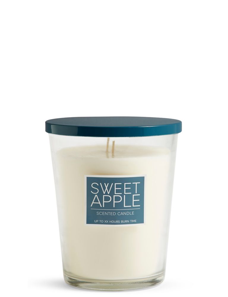 Sweet Apple Oversized Scented Candle 1 of 3