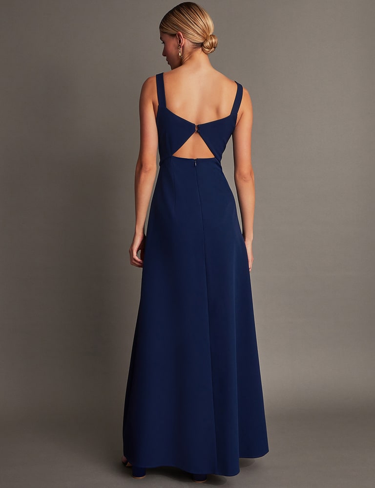 Sweetheart Neckline Twist Front Maxi Dress Monsoon M S