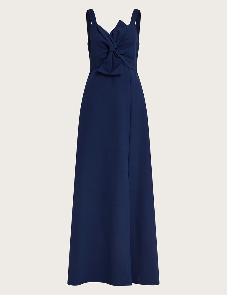 Sweetheart Neckline Twist Front Maxi Dress Monsoon M S