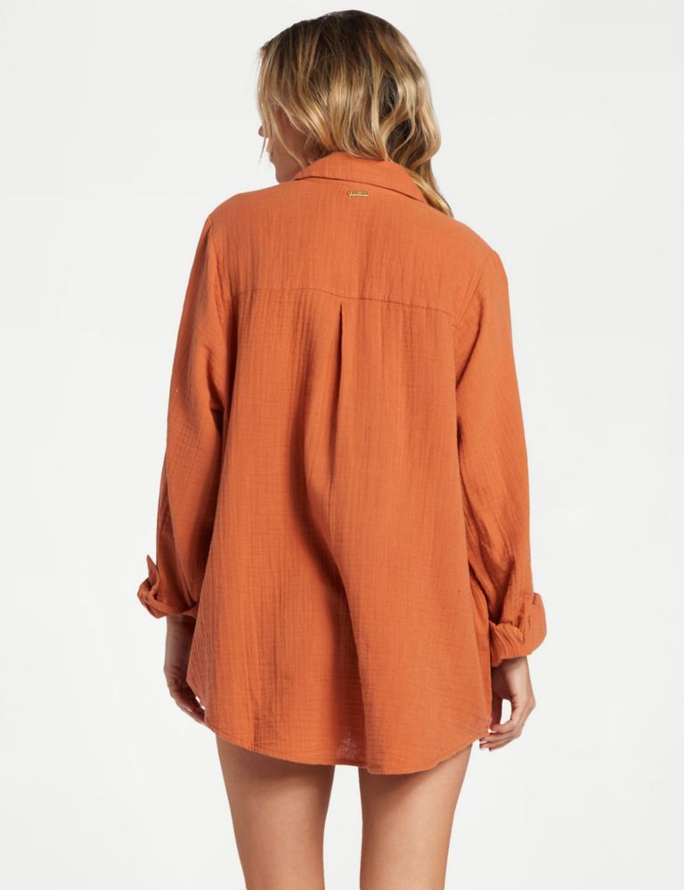 Swell Pure Cotton Beach Cover Up Shirt 4 of 7