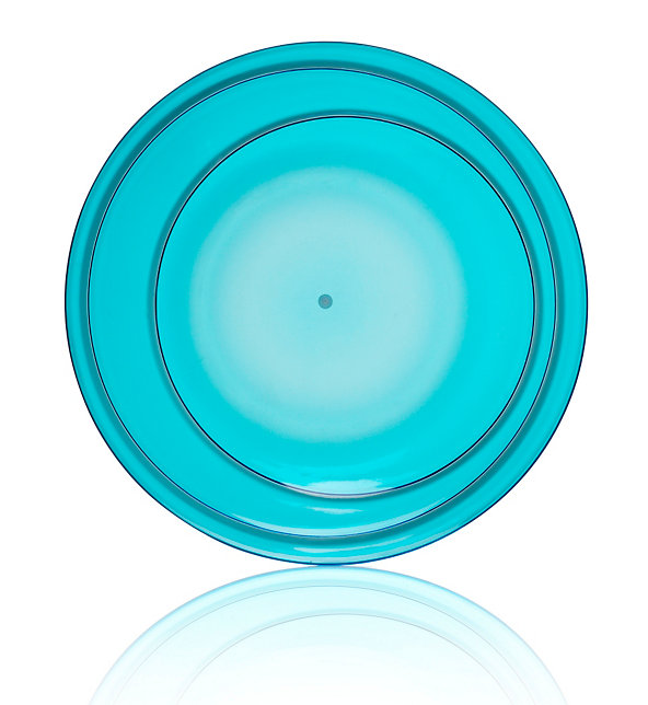 Swirl Acrylic Dinner Plate Image 1 of 2