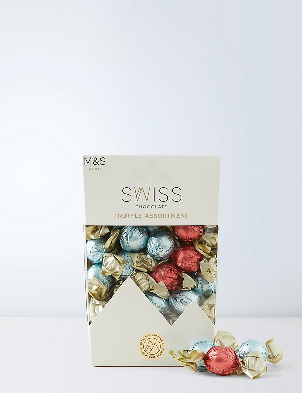 Swiss Chocolate Truffle Assortment (665g) Image 1 of 1