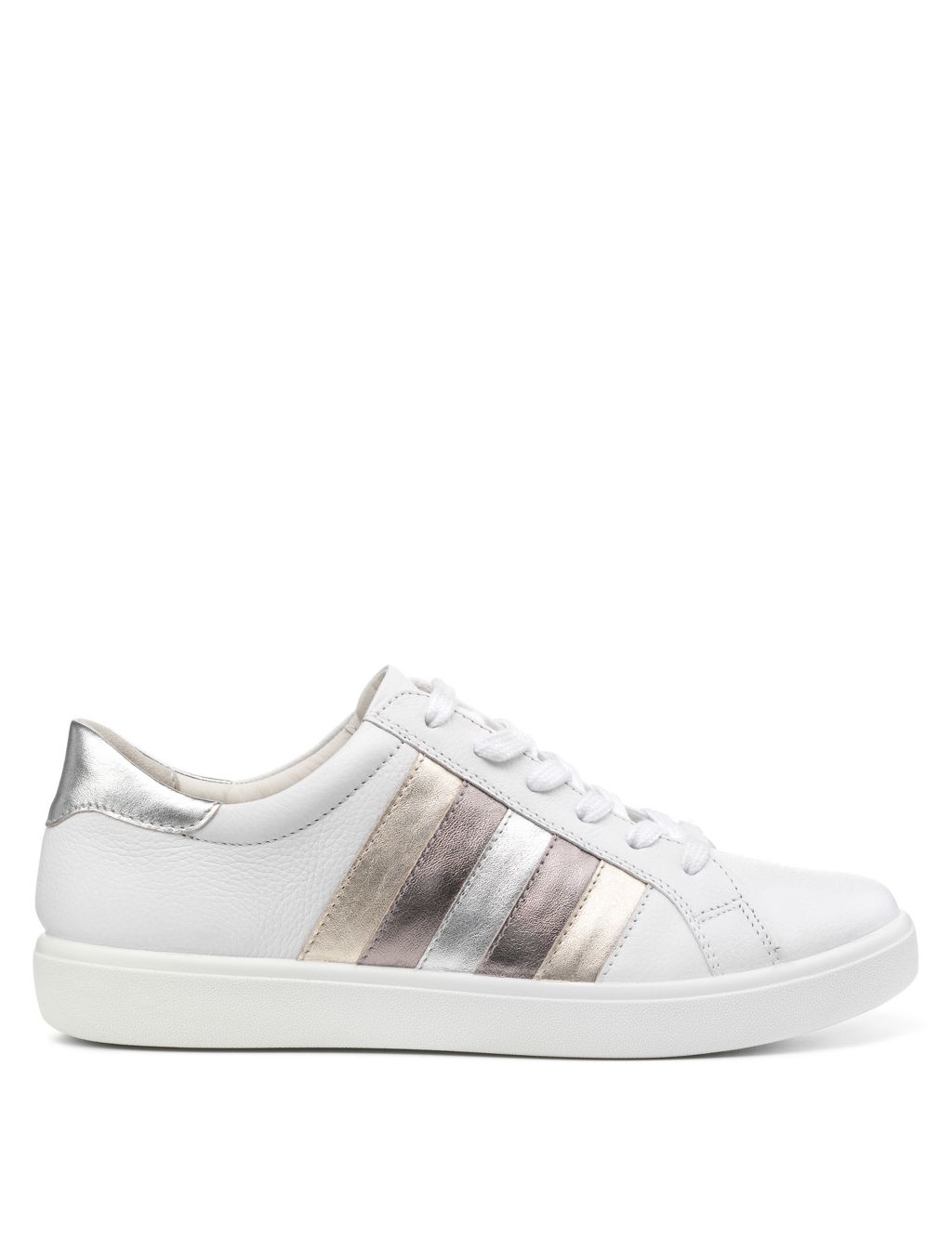 Switch Leather Lace Up Side Detail Trainers | Hotter | M&S
