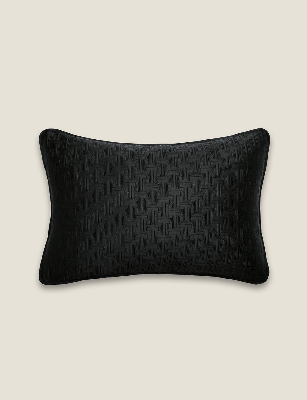 T Quilted Bolster Cushion 3 of 3