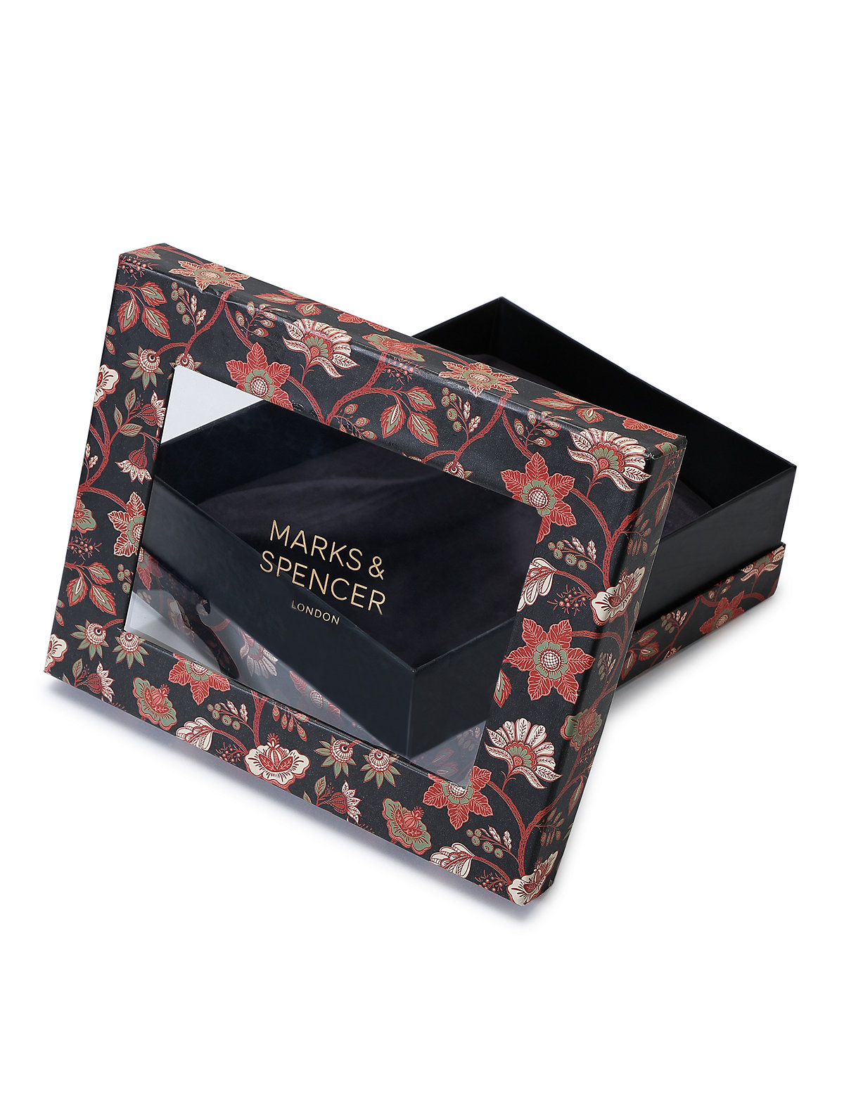 

Marks & Spencer Floral Print Gift Box (Black) (BLACK MIX)