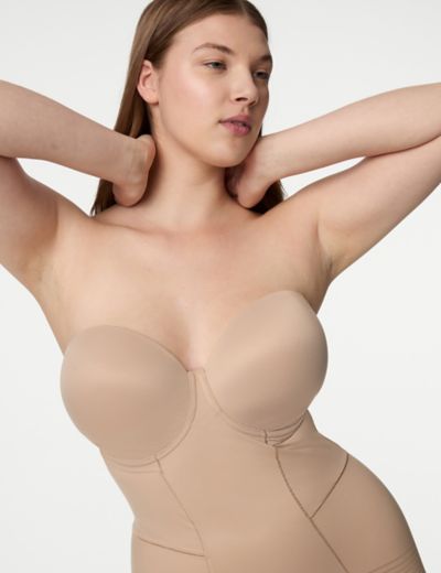 MARKS AND SPENCER Body Define Firm Control Bodysuit Wired Padded Body RRP  £35 £17.95 - PicClick UK