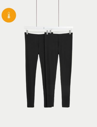Buy Marks & Spencer Ladies Heatgen Thermal Leggings Pants Grey OR