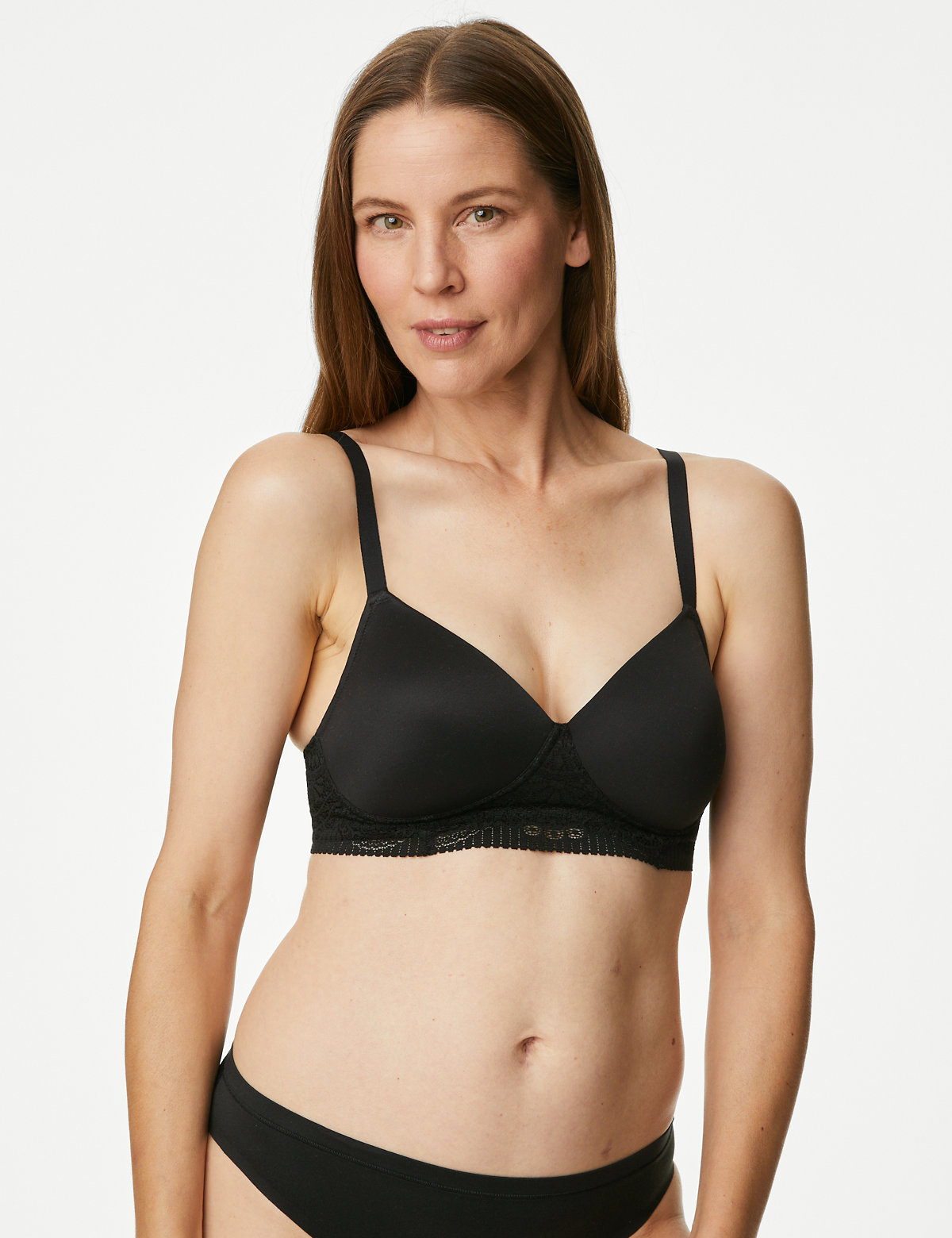 

Marks & Spencer Body Soft™ Non Wired Post Surgery Bra (FEMALE, BLACK, 36-D)