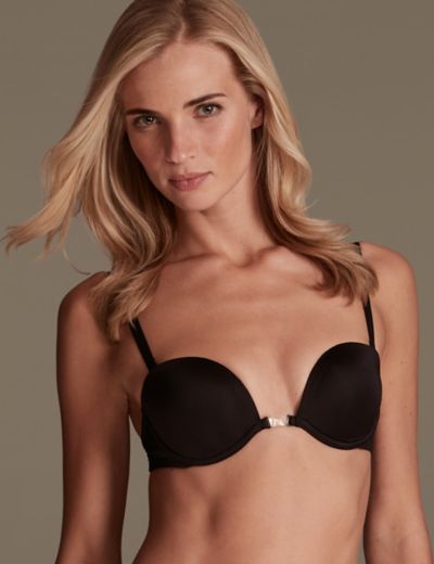 Multiway Push Up Bra A-D with Low Back Converter, M&S Collection