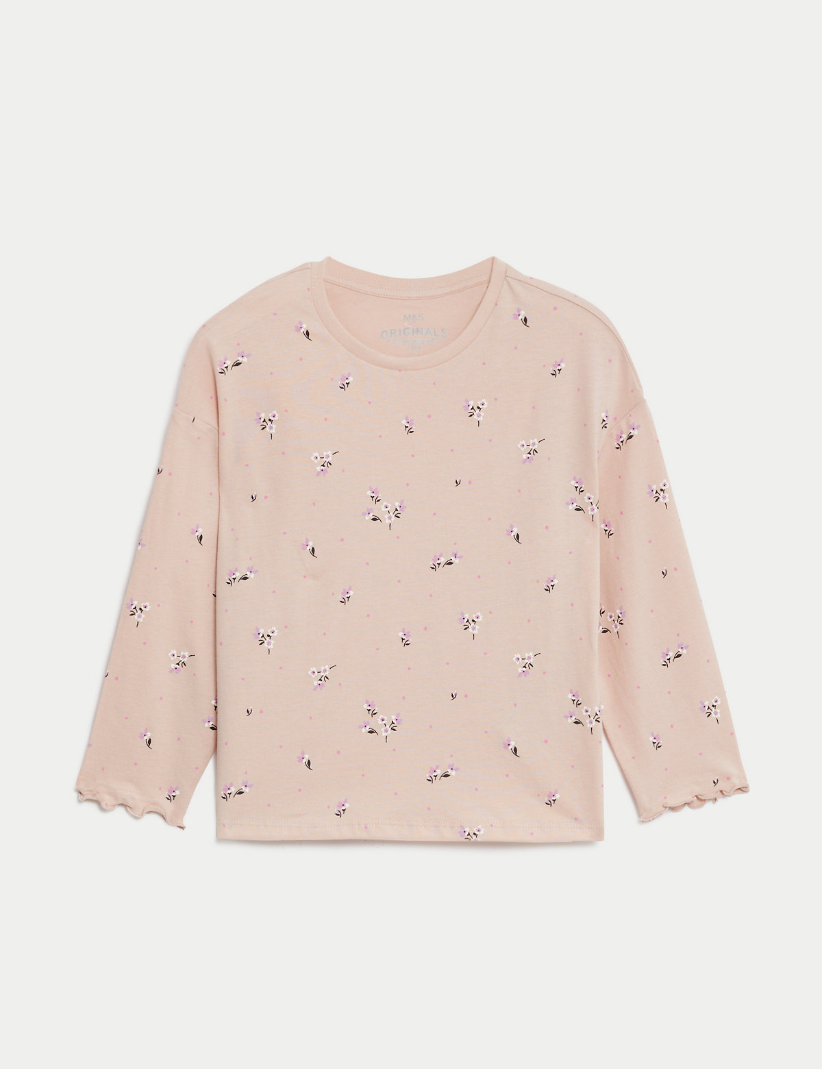 

Marks & Spencer Pure Cotton Floral Top (GIRLS, PINK, 4-5 Y)
