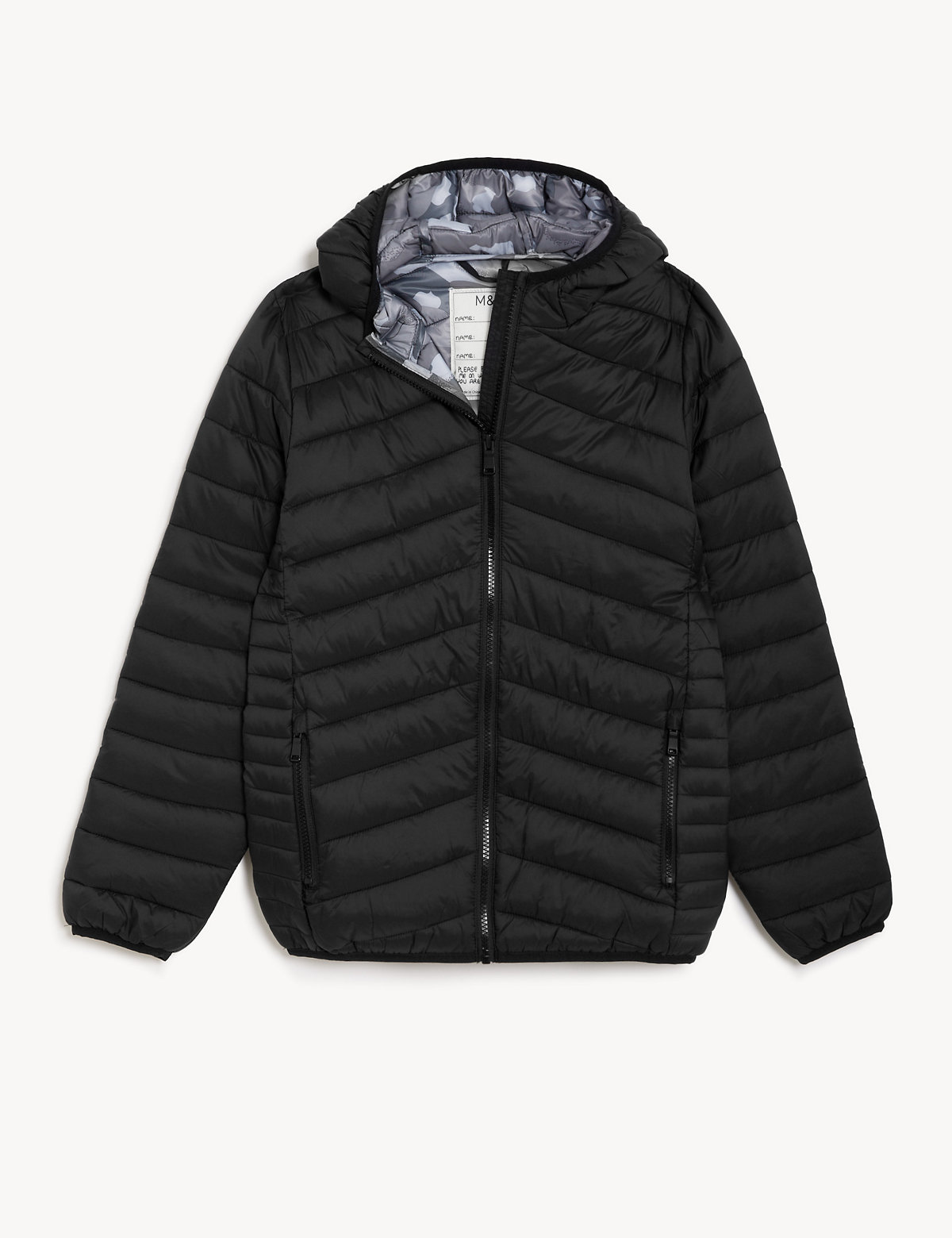 

Marks & Spencer Lightweight Padded Coat (6-16 Yrs) (BOYS, BLACK, 11-12)