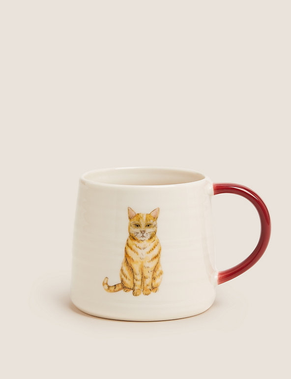 A House is not a Home without a Ginger Cat Fine China Mug