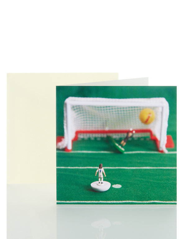 Table Football Blank Card Image 1 of 1