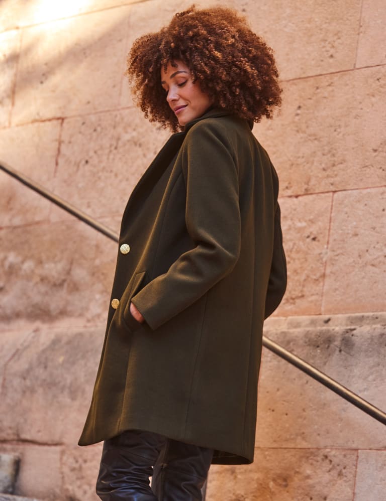 M&s wool coat womens discount
