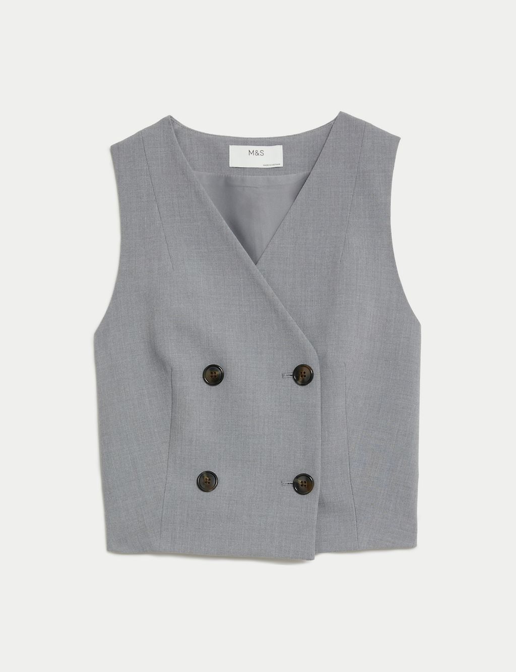 Tailored Double Breasted Waistcoat 1 of 6
