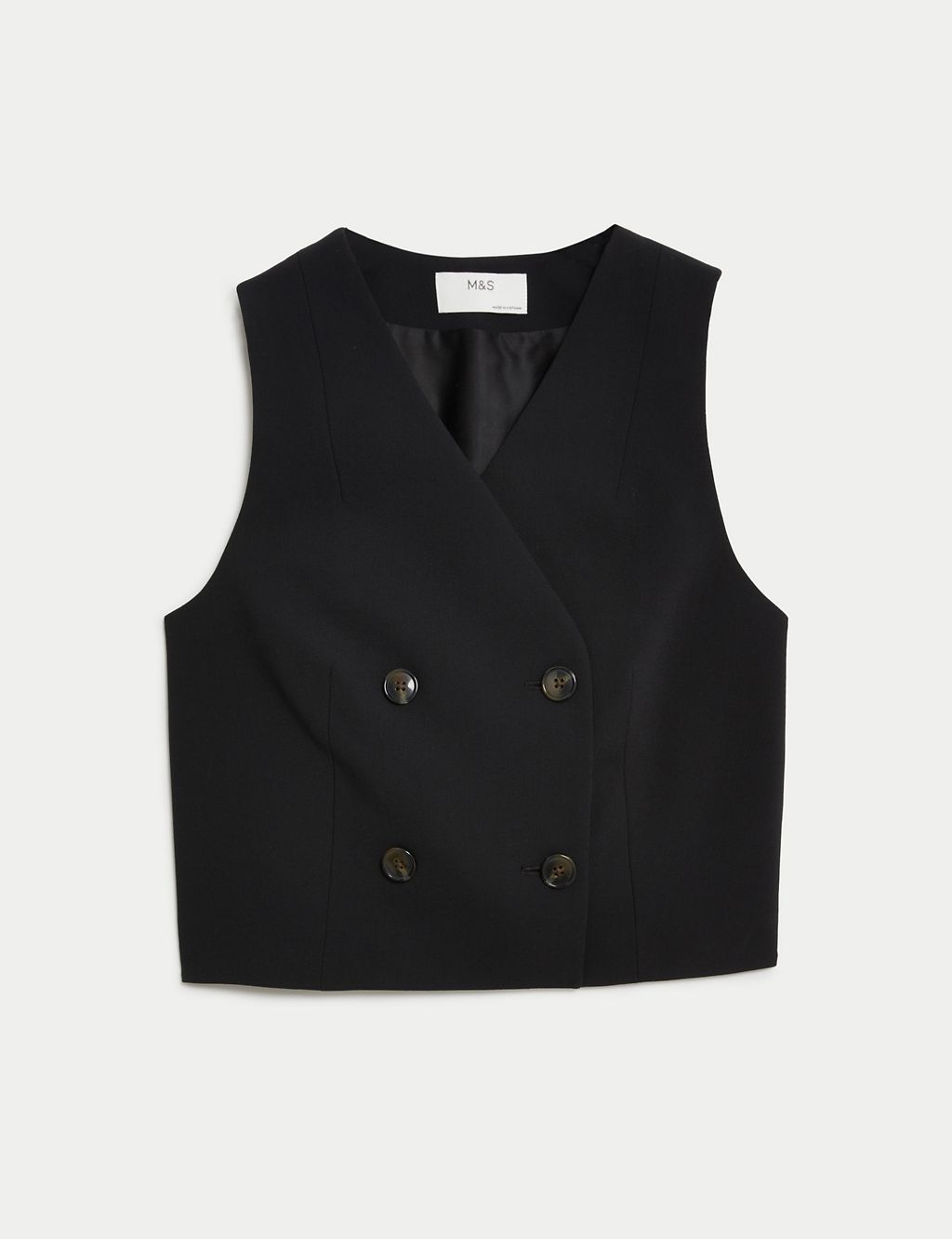 Tailored Double Breasted Waistcoat 1 of 7