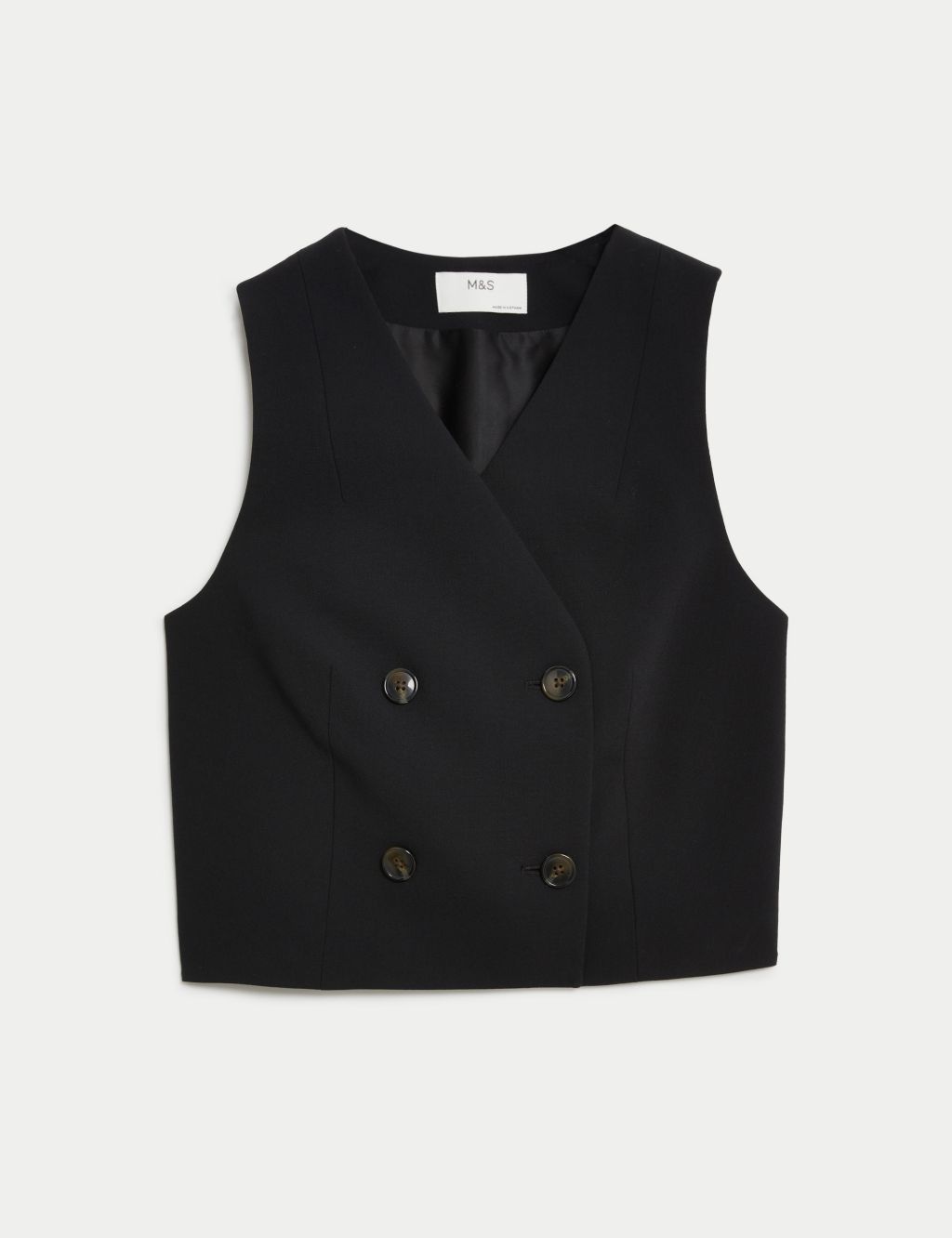 Tailored Double Breasted Waistcoat | M&S Collection | M&S