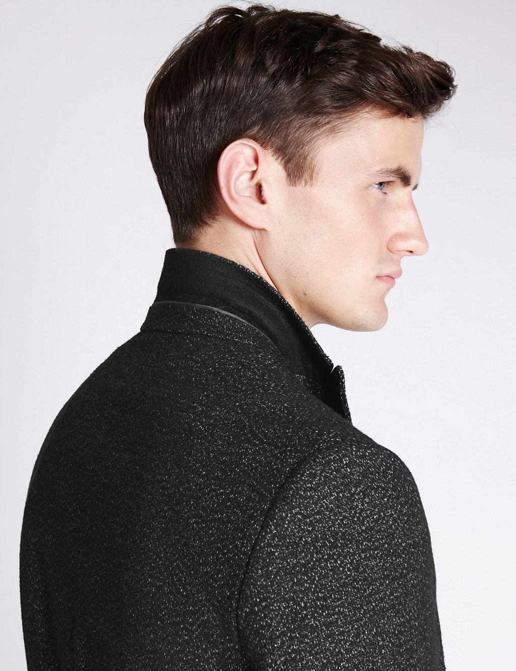 Tailored Fit 2 Button Textured Jacket 6 of 7