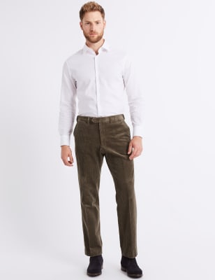 M&s mens luxury cord trousers clearance
