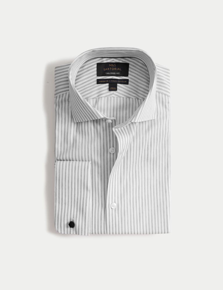 M&s tailored hot sale fit shirt