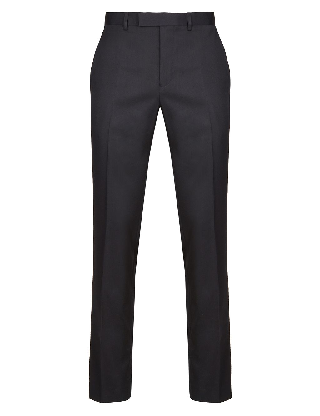 Tailored Fit Flat Front Trousers 2 of 5