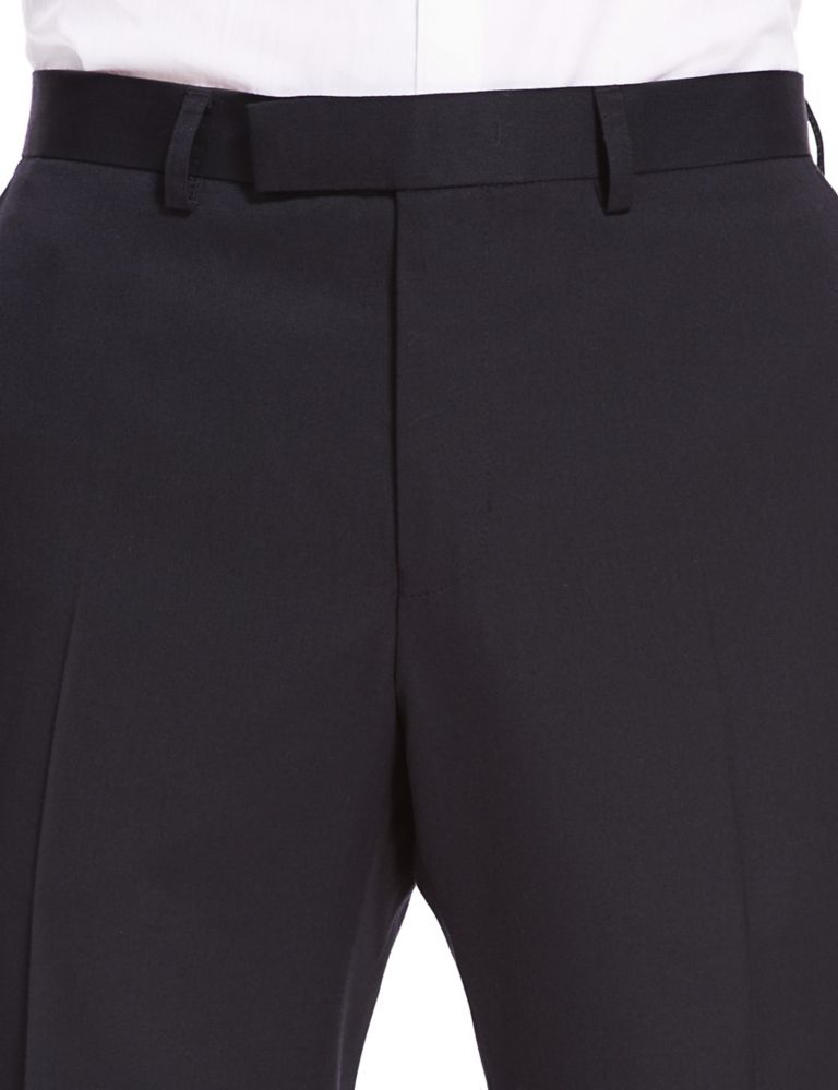 Tailored Fit Flat Front Trousers 5 of 5