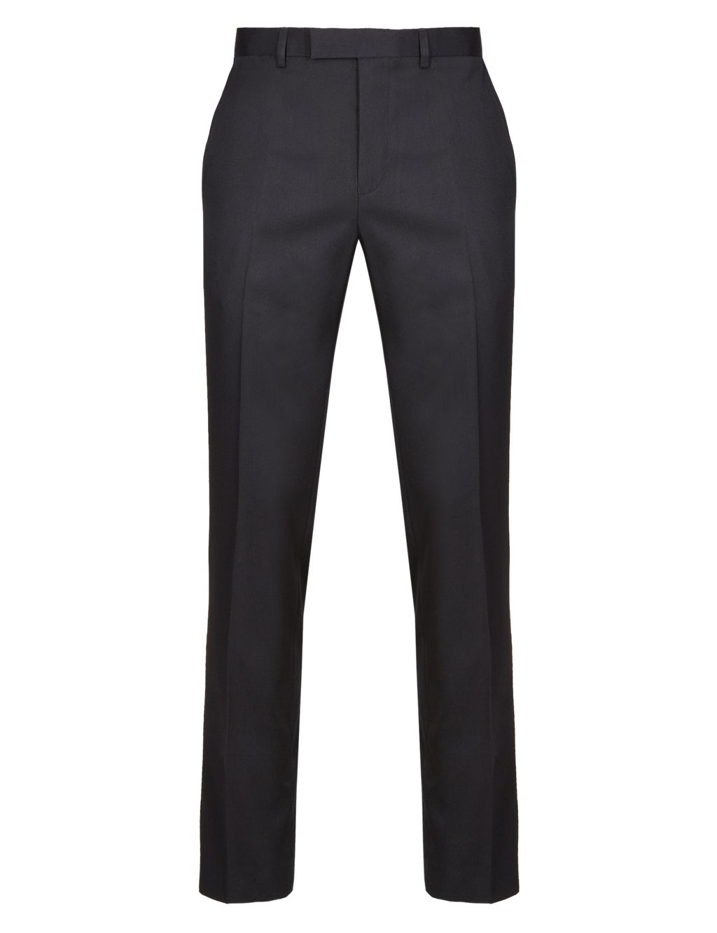 Tailored Fit Flat Front Trousers 1 of 5