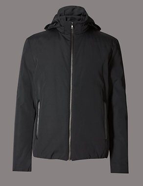 Tailored Fit Funnel Neck Jacket Image 2 of 5