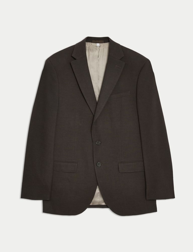 Tailored Fit Italian Linen Miracle™ Suit Jacket 3 of 8